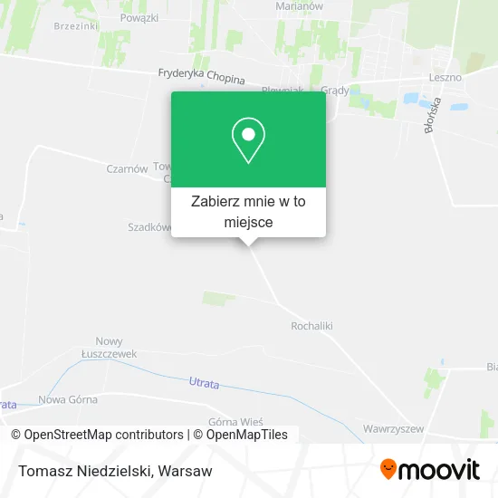 Mapa Tomasz Niedzielski