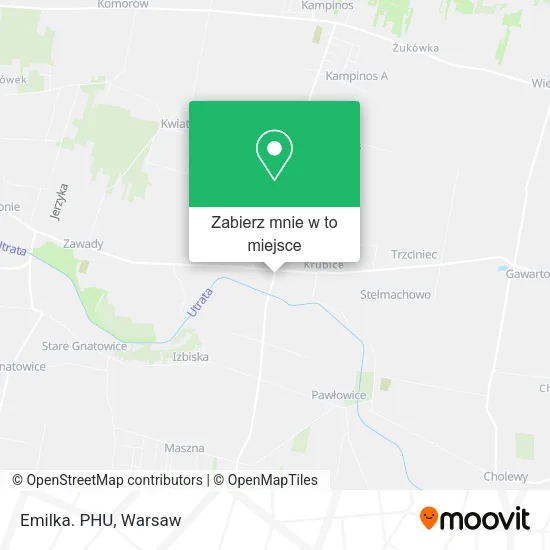 Mapa Emilka. PHU