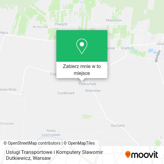 Mapa Uslugi Transportowe i Komputery Slawomir Dutkiewicz