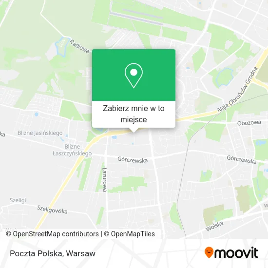 Mapa Poczta Polska