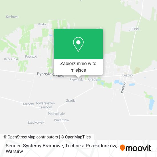 Mapa Sender. Systemy Bramowe, Technika Przeładunków