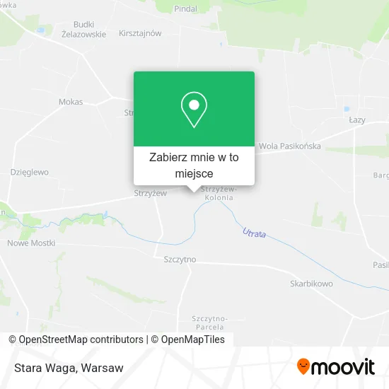 Mapa Stara Waga