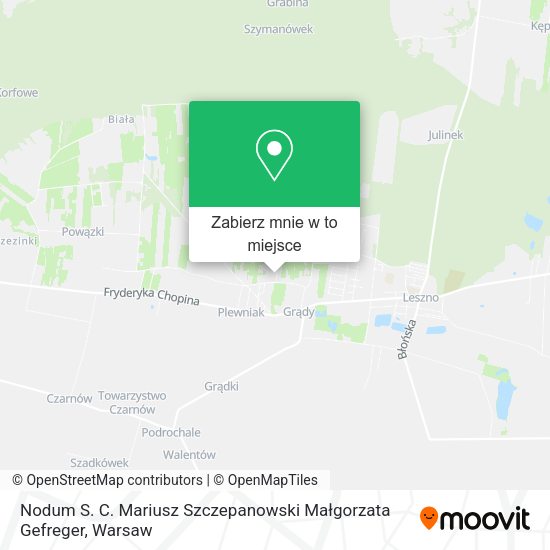 Mapa Nodum S. C. Mariusz Szczepanowski Małgorzata Gefreger