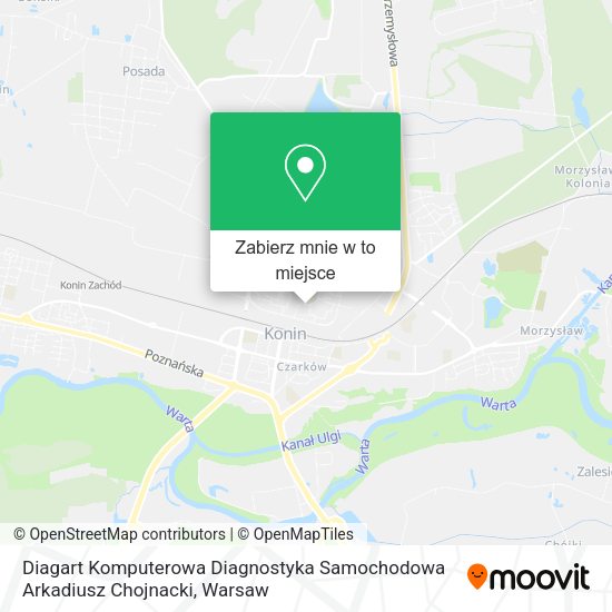 Mapa Diagart Komputerowa Diagnostyka Samochodowa Arkadiusz Chojnacki