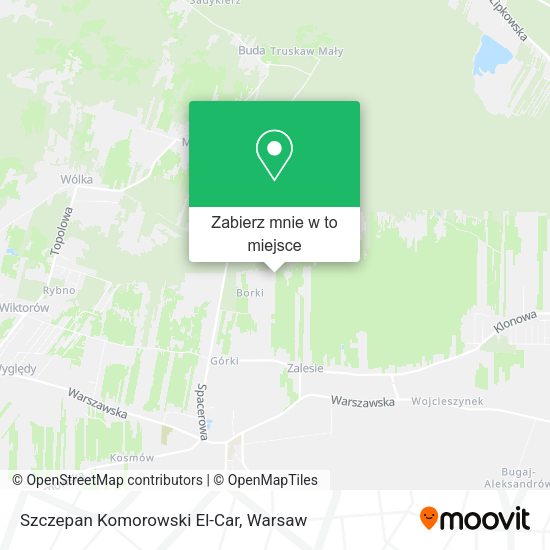 Mapa Szczepan Komorowski El-Car