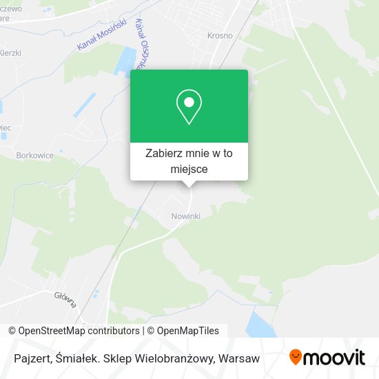 Mapa Pajzert, Śmiałek. Sklep Wielobranżowy