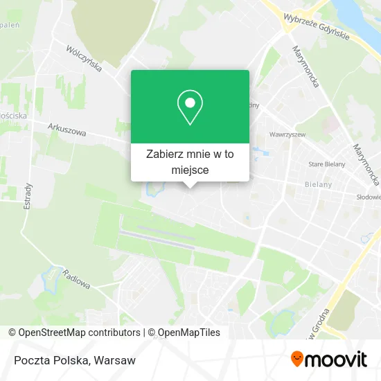 Mapa Poczta Polska