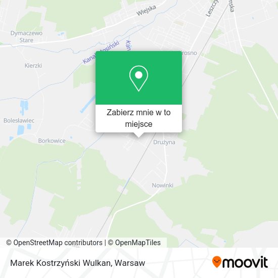 Mapa Marek Kostrzyński Wulkan