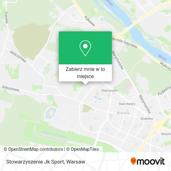 Mapa Stowarzyszenie Jk Sport