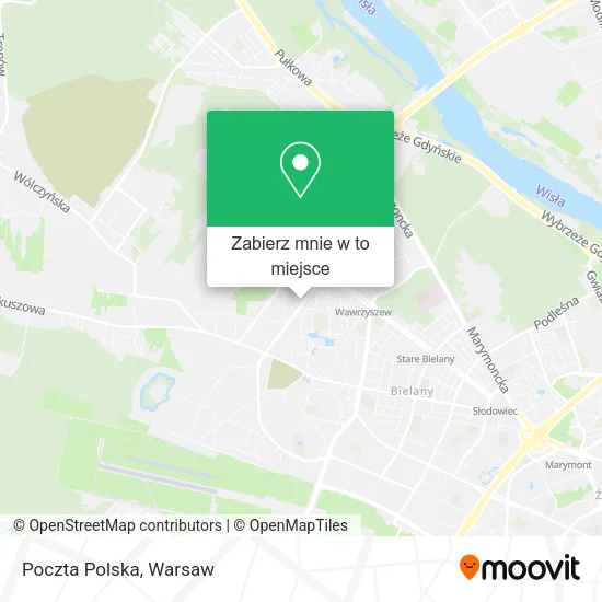 Mapa Poczta Polska