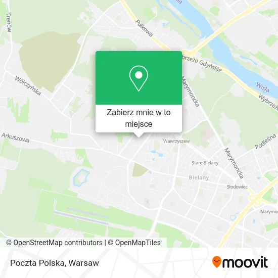 Mapa Poczta Polska