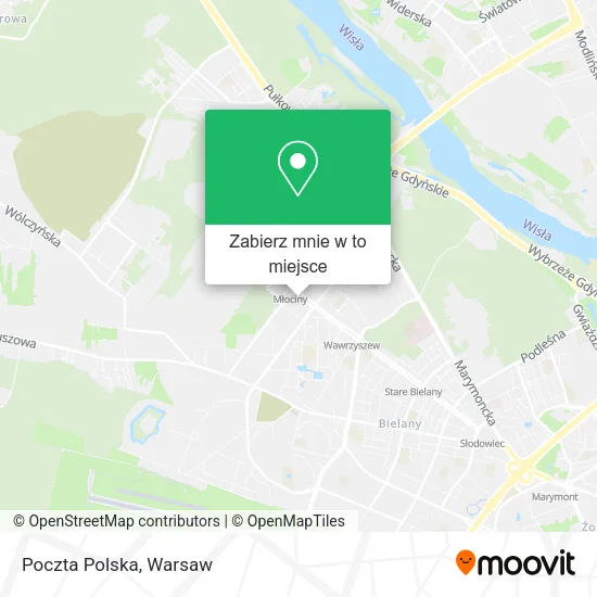 Mapa Poczta Polska