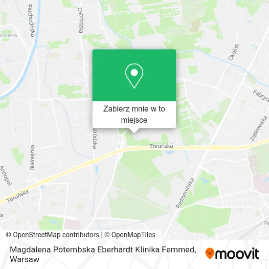 Mapa Magdalena Potembska Eberhardt Klinika Femmed