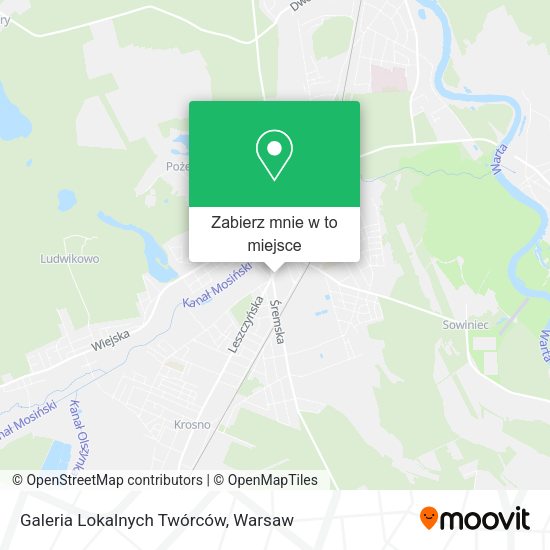 Mapa Galeria Lokalnych Twórców