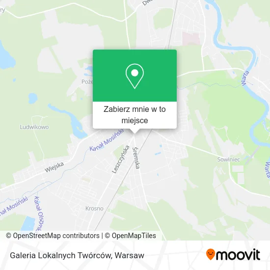 Mapa Galeria Lokalnych Twórców