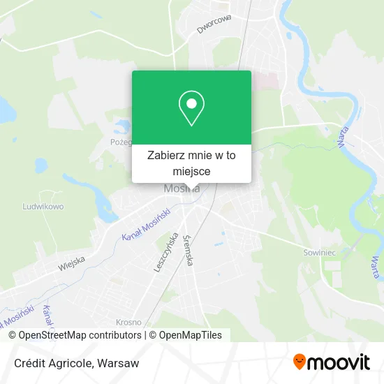 Mapa Crédit Agricole