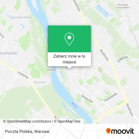 Mapa Poczta Polska
