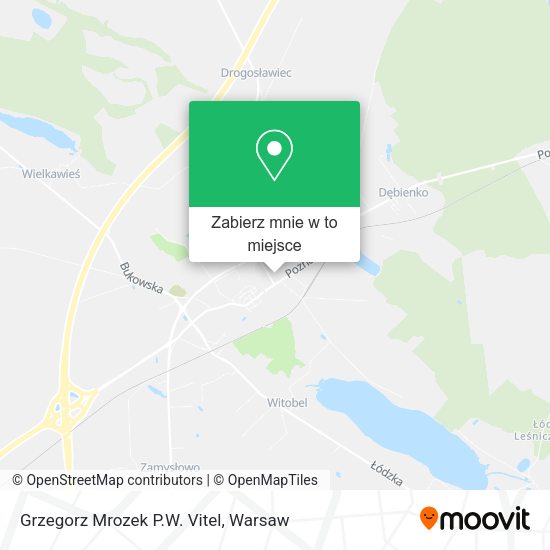 Mapa Grzegorz Mrozek P.W. Vitel