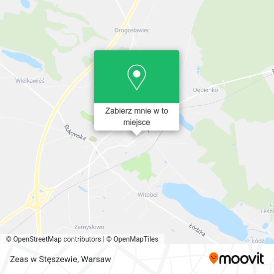 Mapa Zeas w Stęszewie