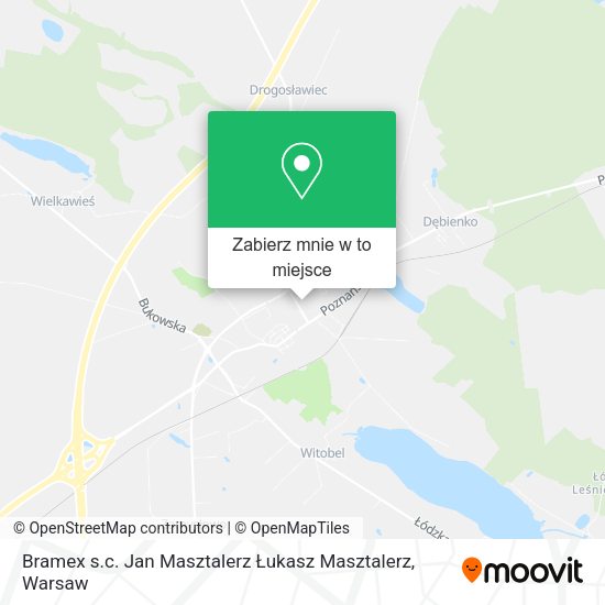 Mapa Bramex s.c. Jan Masztalerz Łukasz Masztalerz