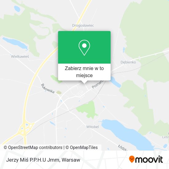 Mapa Jerzy Miś P.P.H.U Jmm