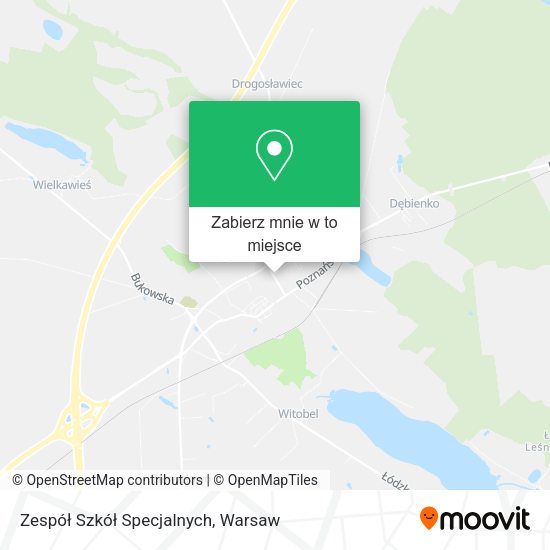 Mapa Zespół Szkół Specjalnych