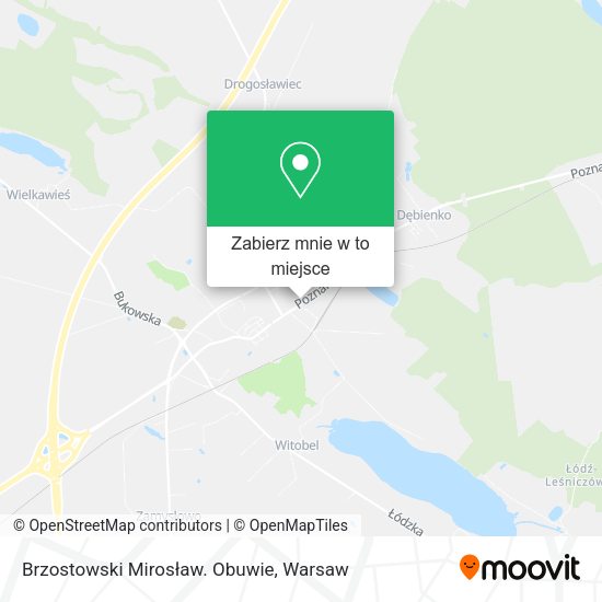 Mapa Brzostowski Mirosław. Obuwie