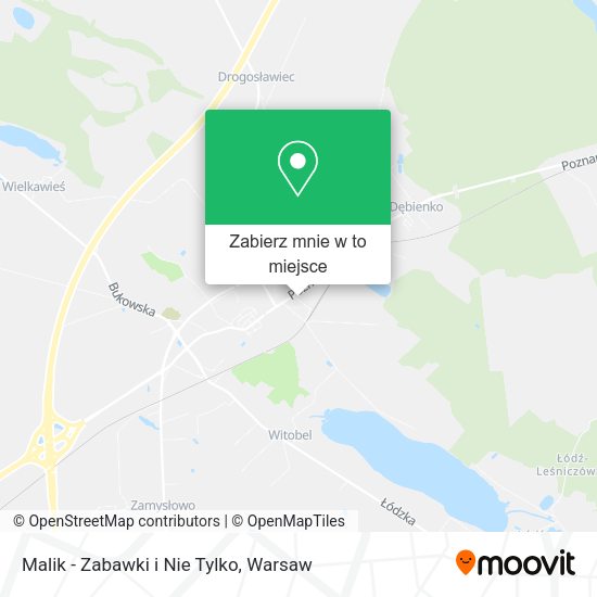 Mapa Malik - Zabawki i Nie Tylko