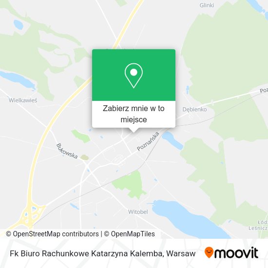 Mapa Fk Biuro Rachunkowe Katarzyna Kalemba