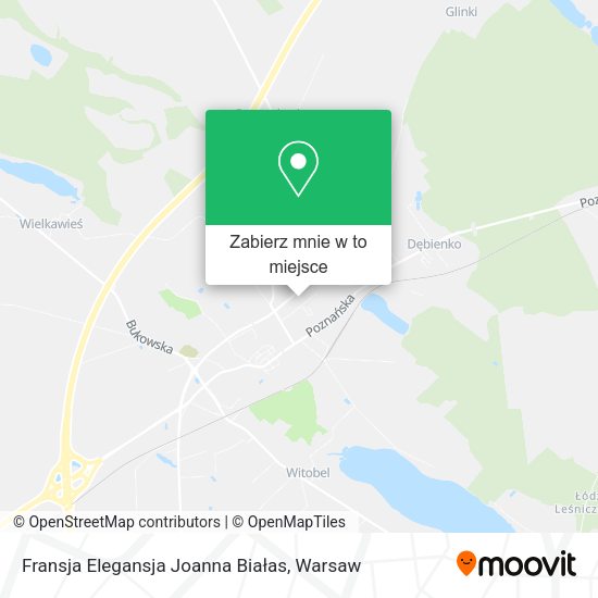 Mapa Fransja Elegansja Joanna Białas