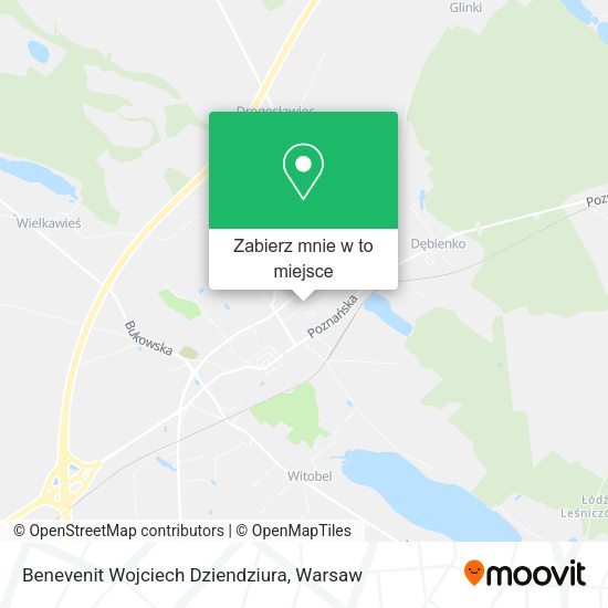 Mapa Benevenit Wojciech Dziendziura