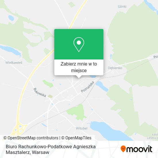 Mapa Biuro Rachunkowo-Podatkowe Agnieszka Masztalerz