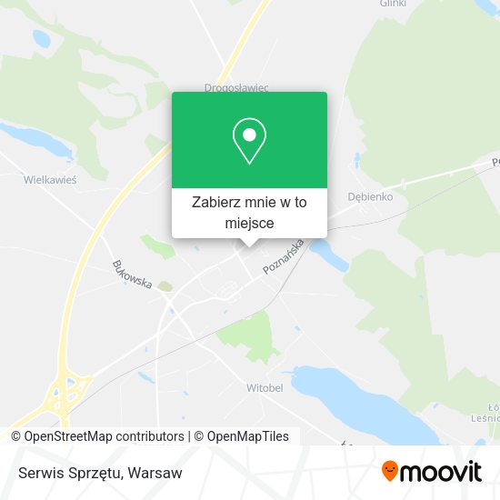 Mapa Serwis Sprzętu