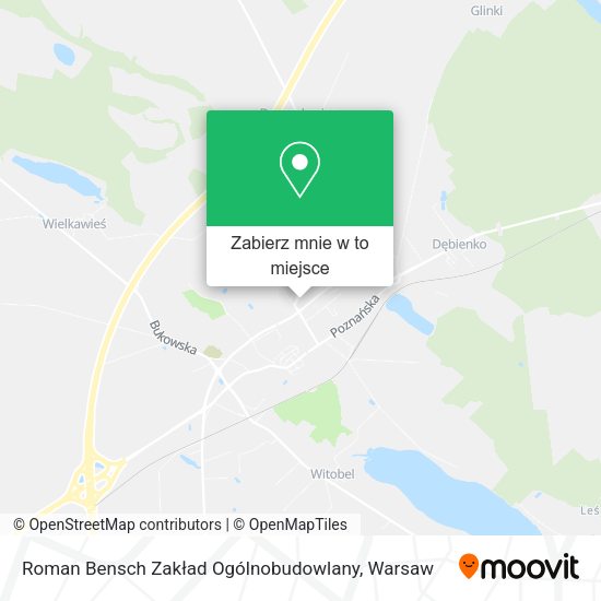 Mapa Roman Bensch Zakład Ogólnobudowlany