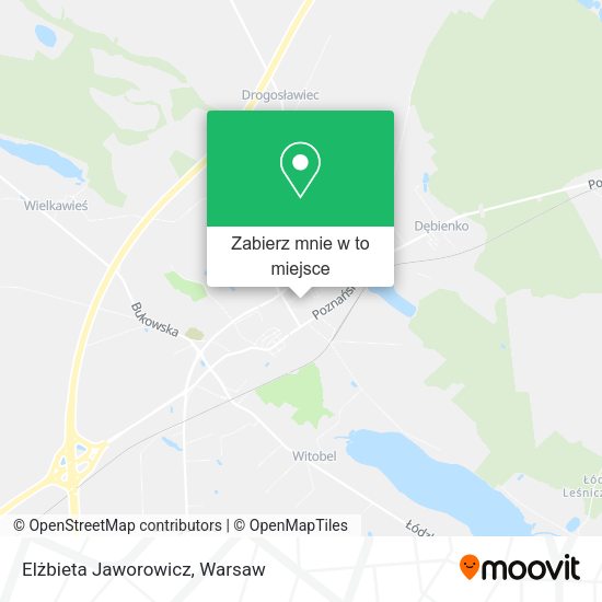 Mapa Elżbieta Jaworowicz