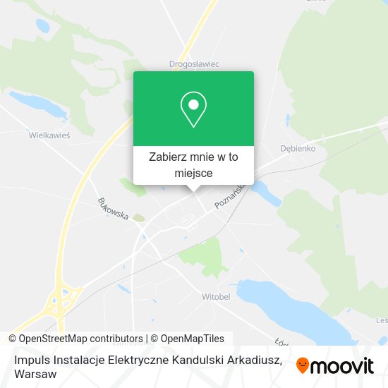 Mapa Impuls Instalacje Elektryczne Kandulski Arkadiusz