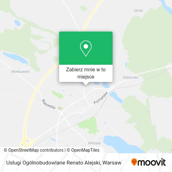 Mapa Usługi Ogólnobudowlane Renato Alejski