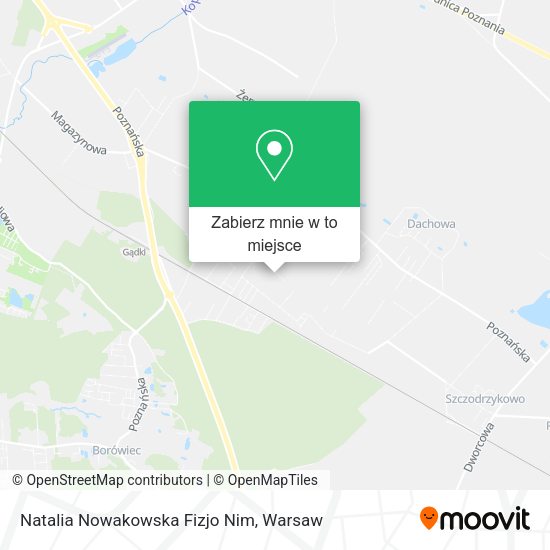 Mapa Natalia Nowakowska Fizjo Nim