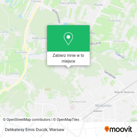 Mapa Delikatesy Emis Duczk