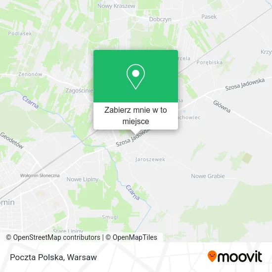 Mapa Poczta Polska