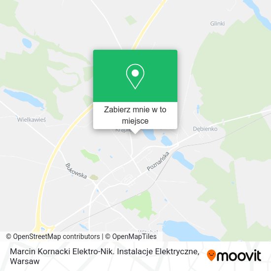 Mapa Marcin Kornacki Elektro-Nik. Instalacje Elektryczne