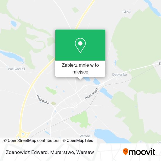 Mapa Zdanowicz Edward. Murarstwo