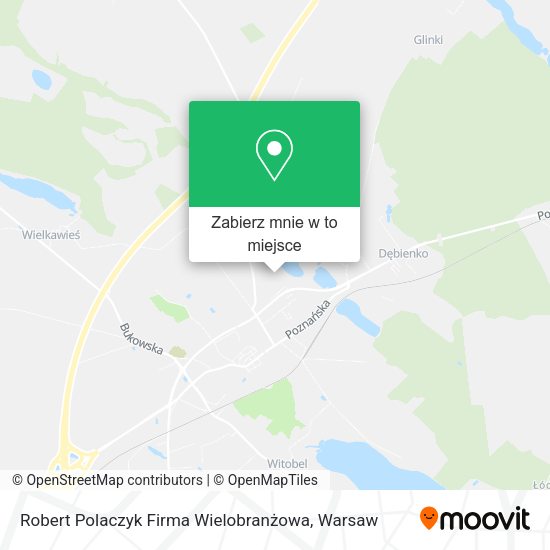 Mapa Robert Polaczyk Firma Wielobranżowa