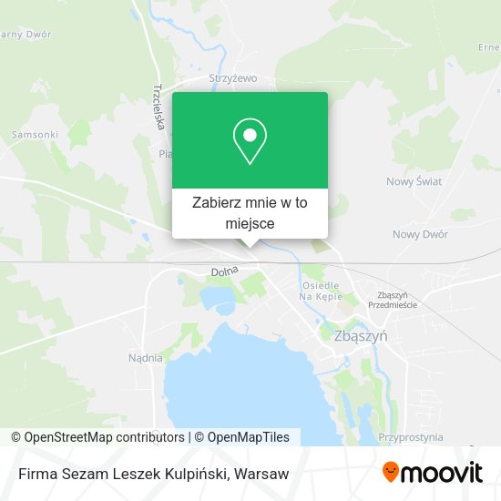 Mapa Firma Sezam Leszek Kulpiński