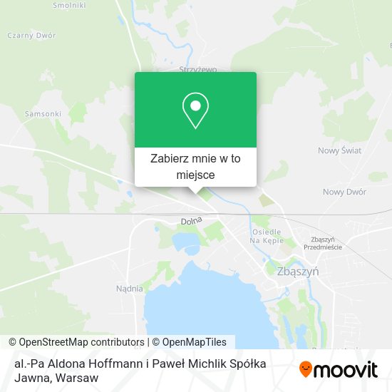 Mapa al.-Pa Aldona Hoffmann i Paweł Michlik Spółka Jawna