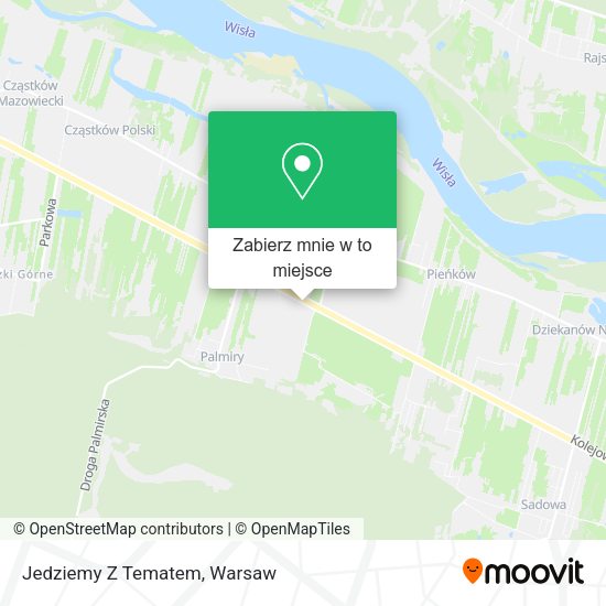 Mapa Jedziemy Z Tematem