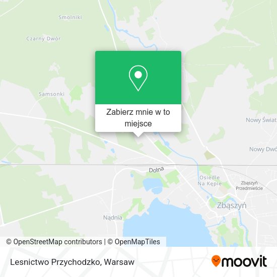 Mapa Lesnictwo Przychodzko