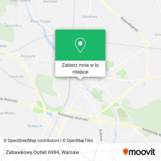 Mapa Zabawkowy Outlet 6994