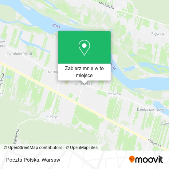 Mapa Poczta Polska
