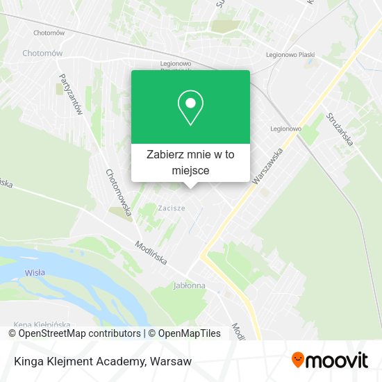 Mapa Kinga Klejment Academy